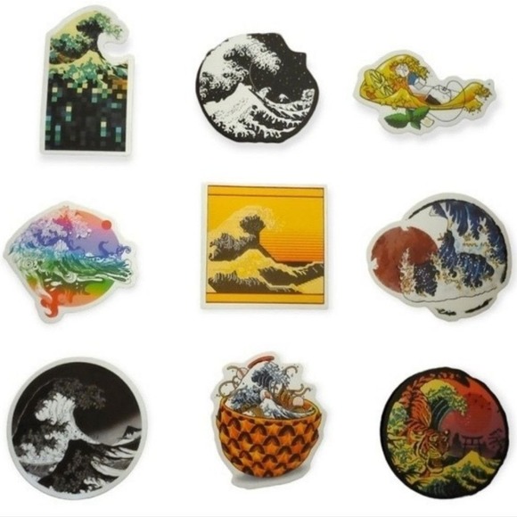 18 The Great Wave Stickers 2‎ - Picture 2 of 2